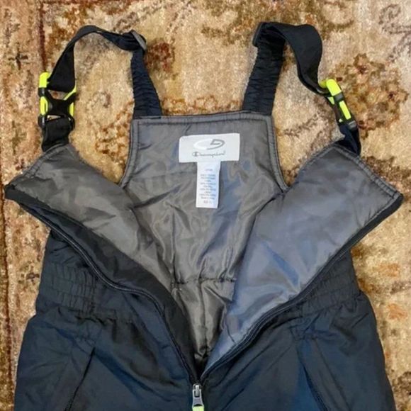 Excellent Condition Champion Black Bib snow/ski overall pants size small… - Picture 2 of 7